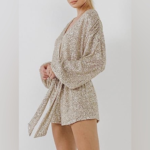 Endless Ross Sequin Romper - Picture 3 of 8